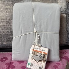 Swift Home 3-Piece Crinkle Reversible Duvet Cover Set King/Cal King Silver