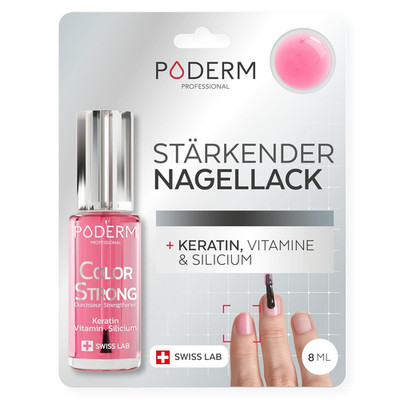 Nagelhärter Lack Mit Biotin, Silizium Und Keratin - Stärkt Und Repariert Beschäd