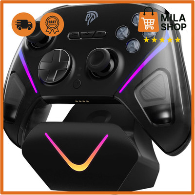 EasySMX D10 Controller PC Wireless TMR Joystick 1000Hz Polling RGB
