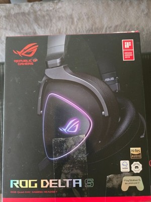 Republic of gamers. Rog Delta S. RGB Quad-DAC gaming headset ( noise canceling)