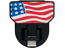 HD UNIVERSAL HITCH STEP AMERICAN FLAG Carr 183032