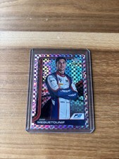 2025 Topps Chrome Formula 1 #40 Sami Meguetounif Pink Checker Flag #/250
