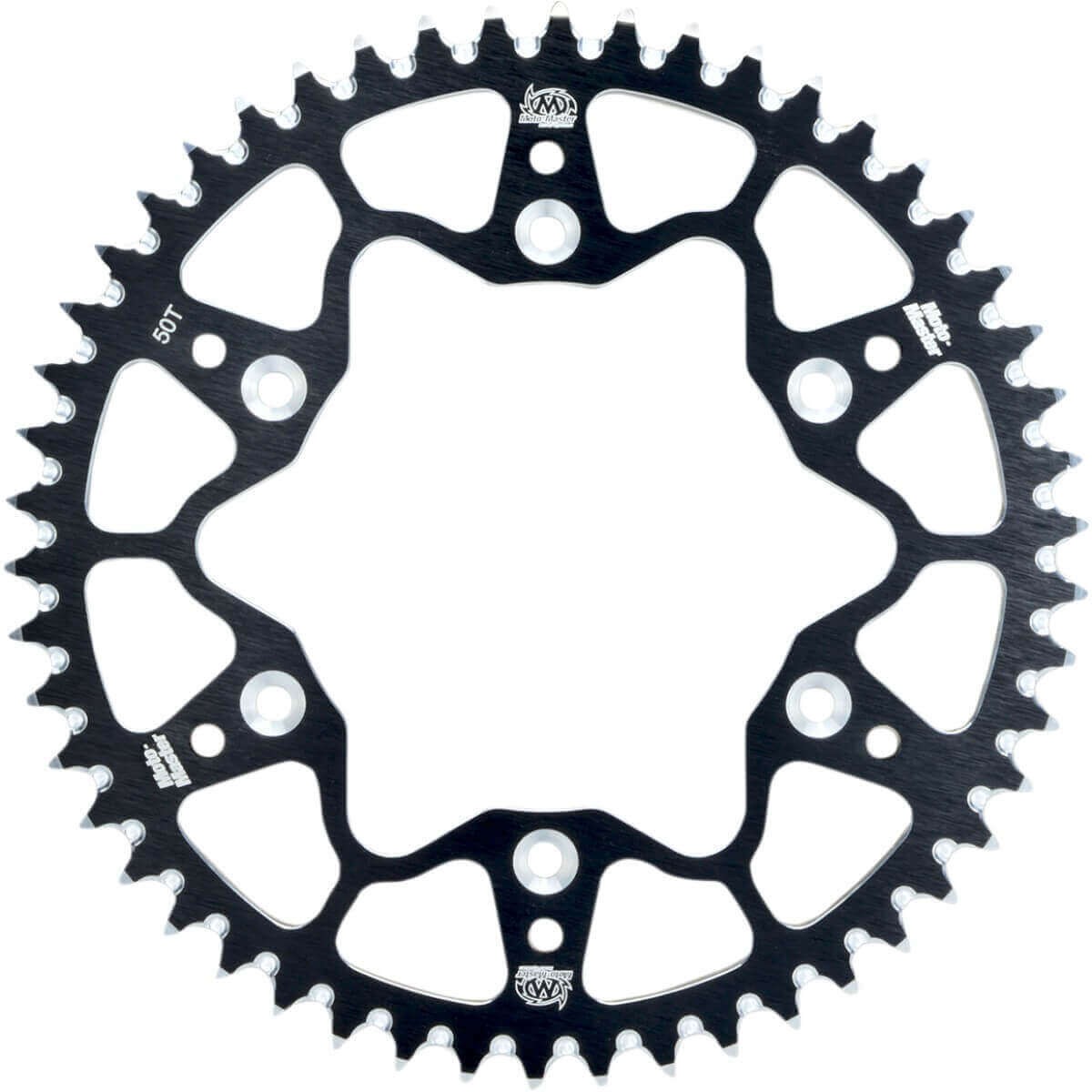 Couronne 44 dents noire Yamaha WRF 450 pour circuit motocross