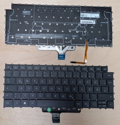 original Tastatur DELL Precision 14 5470 5480 5490 5680 Beleuchtung Keyboard DE