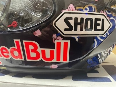SHOEI X-fifteen X15 Motegi 5 Red Bull L Motorcycle Helmet | eBay