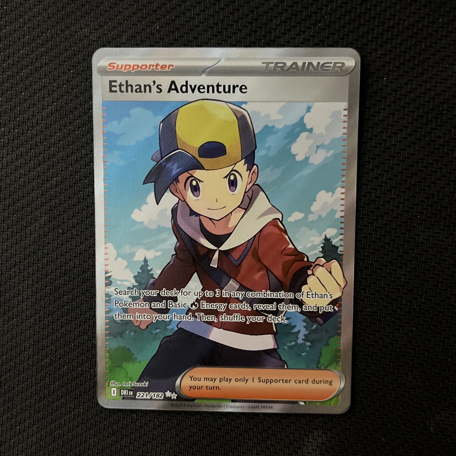 Ethan's Adventure # 221/182 | Pokemon TCG - 2025 Destined Rivals | NM
