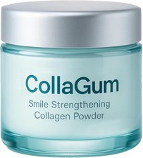 Collabrush Collagen Powder, Hydroxyapatite Gum Toothpaste Care Powder, Smile Str