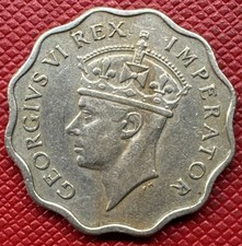 Cyprus 1938 Copper-Nickel 1 Piastre. George VI. KM# 23