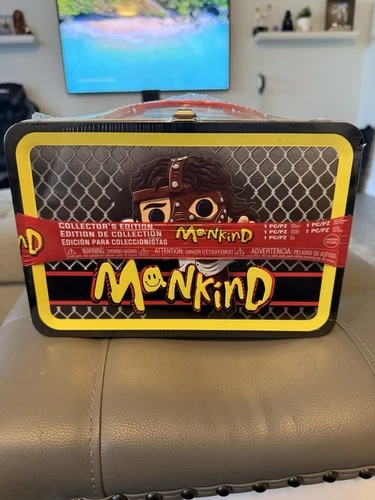 2022 Funko WWE- Mankind Collector’s Edition Lunch Box & Figure Bundle- Exclusive