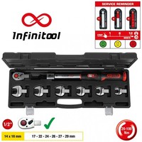 KS Tools 14X18 Mm Infinitool Einsteck-DrehmomentschlüSsel-Satz 20-100 Nm, 8-Tlg