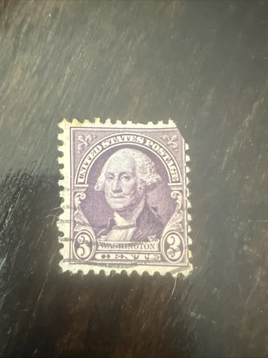 George Washington 3 Cent Stamp In Used Us Stamps (1901-Now) for