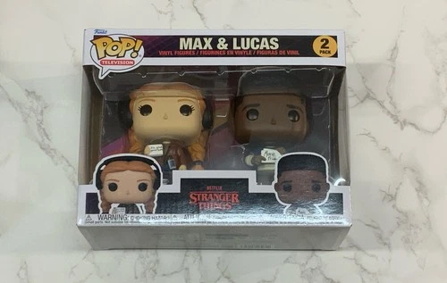 Funko Pop Stranger Things Max And Lucas 2 Pack