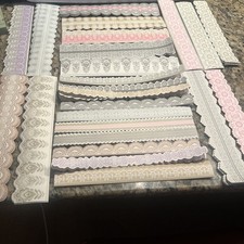 Anna Griffin Lace Diecut Sticker Borders 24 Different Borders 4 Of Each NIB