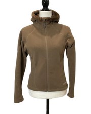 Cloudveil Women's Xs Hooded Fleece Jacket Brown