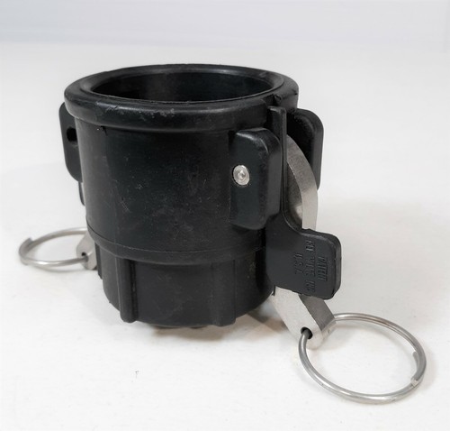 Válvula de abeja 125D-M 1-1/2"" palanca de leva hembra a 1-1/4"" adaptador acoplador NPTF tipo D - Imagen 4 de 8