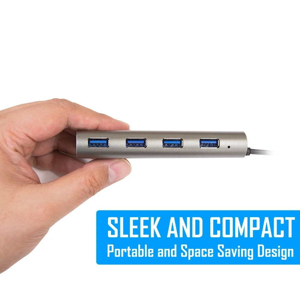 Kingwin USB Hub 4-Port (5Gps) Transfer Speed Data Hub Kingwin USB Hub 4-Port (5Gps) Transfer Speed Data Hub