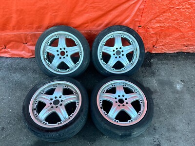 92-96 HONDA PRELUDE - 5 SPOKE WHEELS AND TIRES - 17 INCH - #273