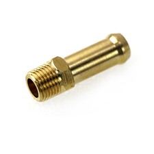 New Aluminum Radiator Overflow Nipple Fitting Plug Brass Conventional Npt18-27