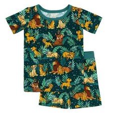 Little Sleepies 3T Disney Simba  s Sky Lion King Short Sleeve  Shorts Pajama PJ