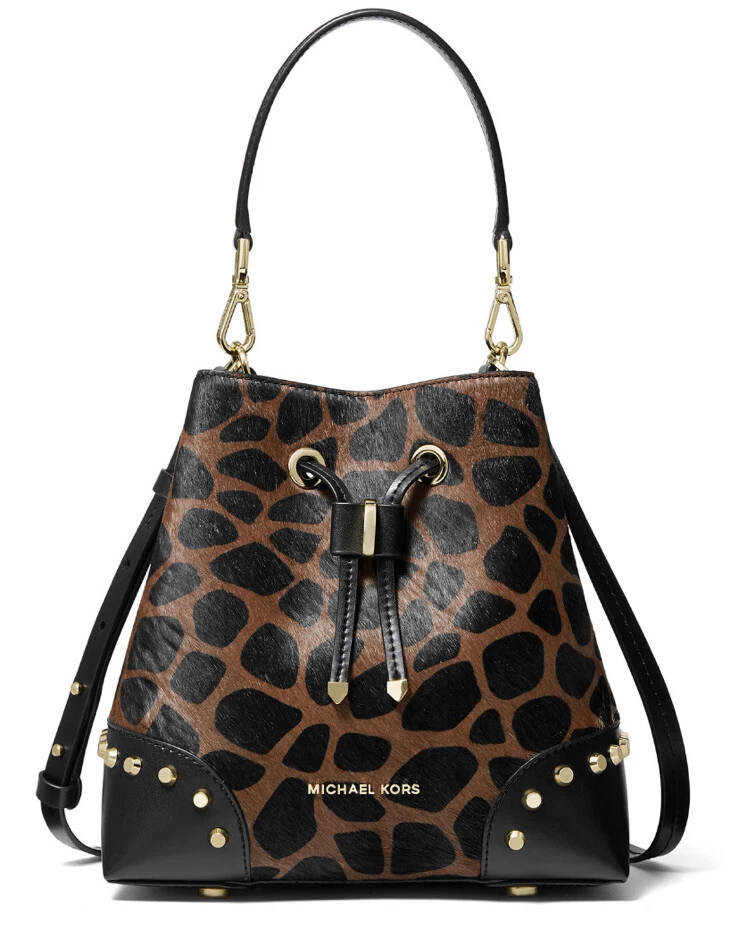 Bolso de hombro Michael Kors $358 Mercer Gallery pequeño cubo cartera de becerro NUEVO con etiquetas Foto 2 de 4