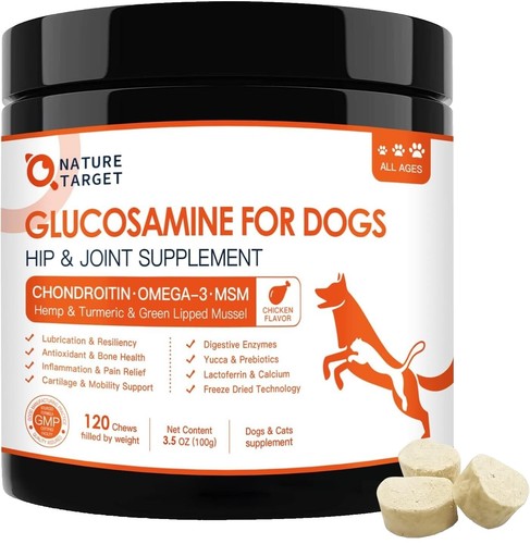Canine Antioxidant Glutathione Supplement for Aging, Hip, Joint & Digestion