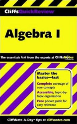 CliffsQuickReview Algebra I - Paperback - VERY GOOD. Homeschooling Curriculum 