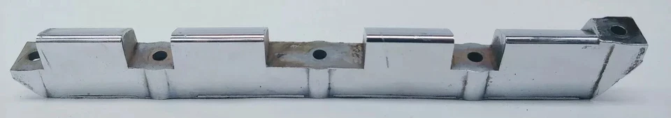 1949 Chrysler Vertical Inner Intermediate Left Chrome Grill Molding 1299853 NOS. - Image 3 of 4