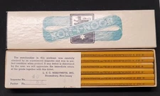 VINTAGE KOH-I-NOOR PENCILS 1500 8H L&C HARDTMUTH (NEW OLD STOCK) 