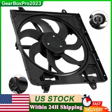 Engine Radiator Cooling Fan Assembly Fits 2012-2018 Jeep Wrangler V6 68143894AB