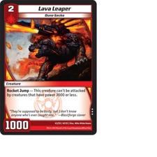 Kaijudo X3 LAVA LEAPER Rare #43/55 4EVO (Playset) Evo Fury 2012 DUEL MASTERS TCG