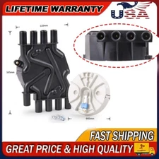 Distributor Cap and Rotor Kit, Replace D329A 10452459 Compatible with Chevy GMC