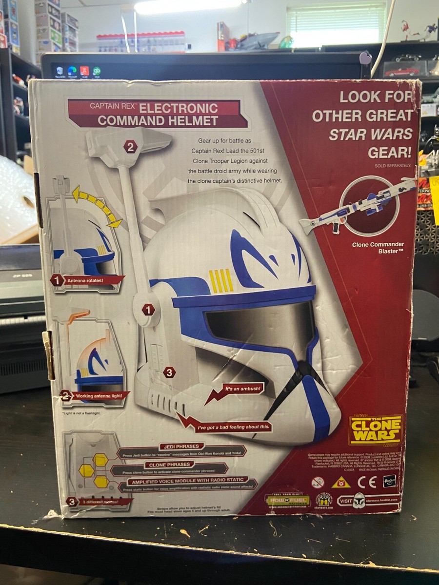 captain rex motorcycle helmet Star Wars The Black Series Clone Premium Electronic Rolepl Ralphie's Funhouse Prepare for intergalactic action and adventure with this exceptional Clone Captain Rex electronic helmet Wars Helmet Captain Rex Motorcycle