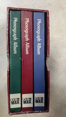 DS Max Vintage Teddy Bear Photo Album Collection (3) pack