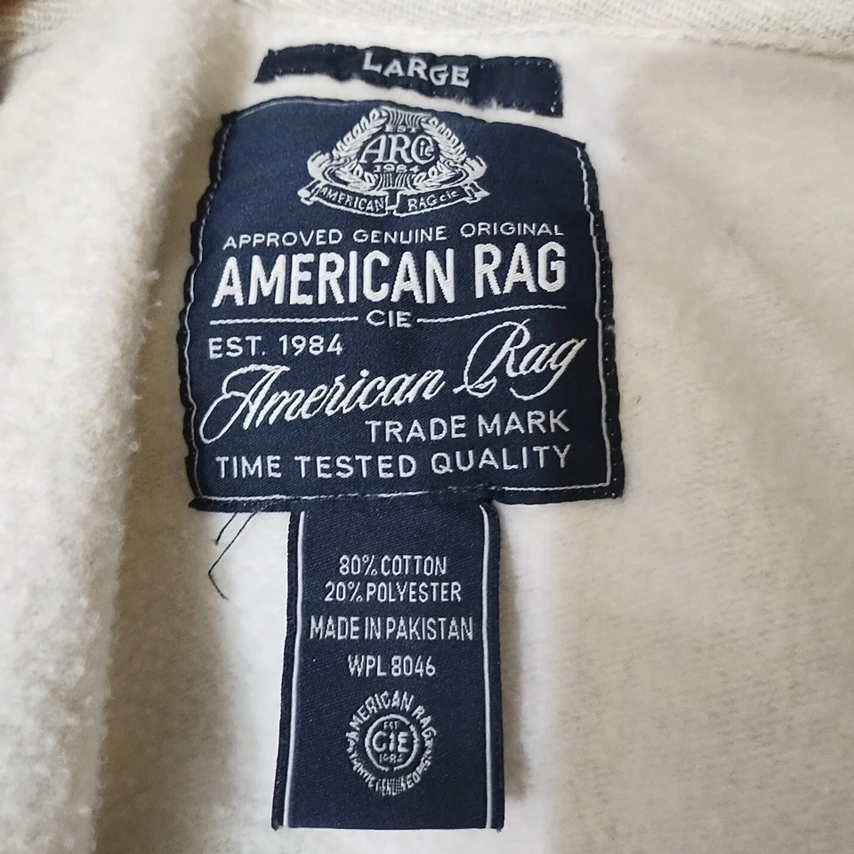 Толстовка на молнии American Rag из хлопковой смеси L - Изображение 4 из 4