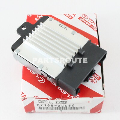 87165-22050 Toyota Control Blower Motor 8716522050 Genuine OEM