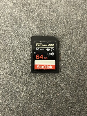 Sandisk Extreme Pro 64 Gigabyte