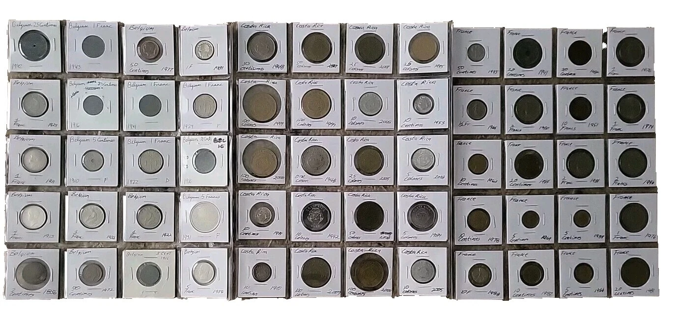 1958 World Coin Collections & Lots