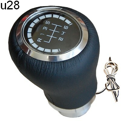 SPEED SHIFT GEAR KNOB  LED ILLUMINATED MAZDA 3  , 5 , 6 