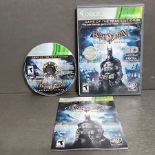 Batman Arkham Asylum (Xbox 360) Complete  Refurbished Game of the Year