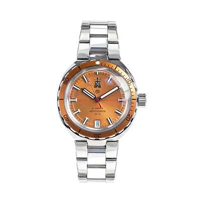 Orange Vostok Neptune Se Vostok Amphibian Neptune 960895 Russian