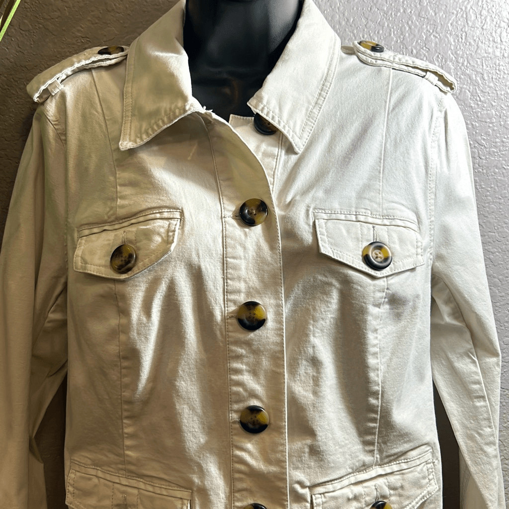 RB20 Cabi, utility cargo button down jacket, size… - image 2