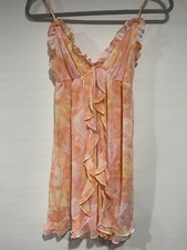 NWT Linea Donatella Pink Label Babydoll Nightgown Dreamy Blossom XS