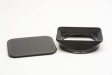 Haoge LH-X16 Rectangular Metal Lens Hood w/Cap for Fujifilm XF 16mm F1.4 R WR le