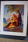 Hildebrandt Greg Signed 1980 Female Warrior Lithograph She of the Sword poster 7