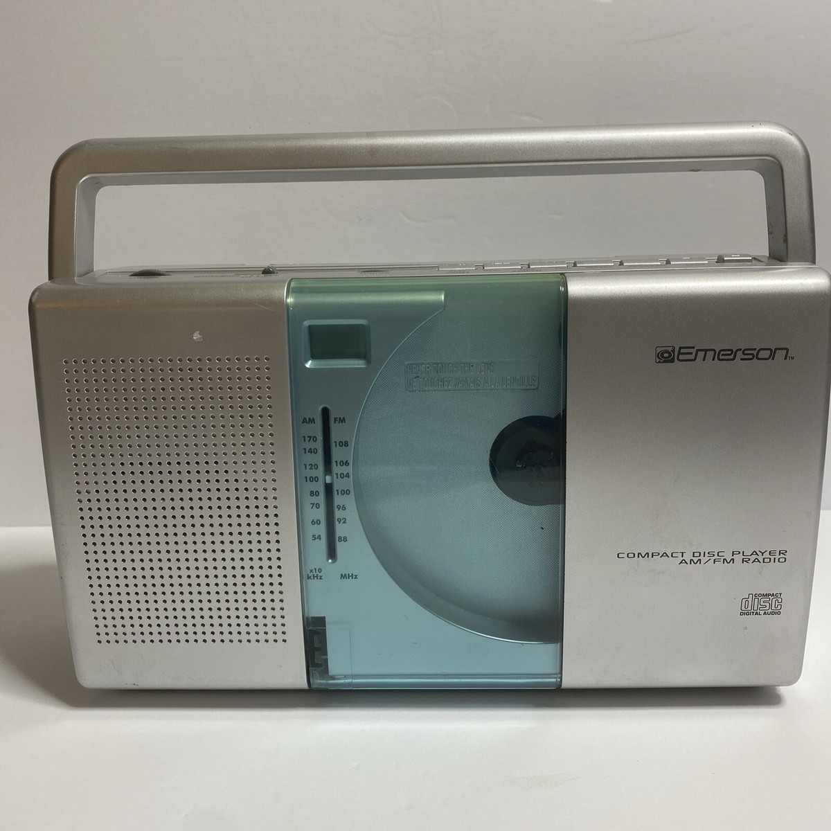 Emerson PD5098 AM/FM Radio works- CD Player NOT WORKING *Read