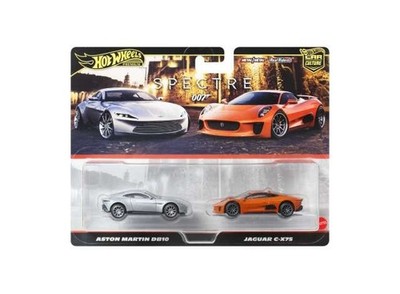 1:64 Hot Wheels  2-Pack Aston Martin DB10 und Jaguar C-X75