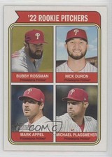 2023 Heritage Topps Rookie Stars SP Michael Plassmeyer Mark Appel Nick Duron 1u6