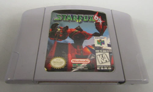 Star Fox 64 (Nintendo 64, 1997) Authentic N64 - Tested Working