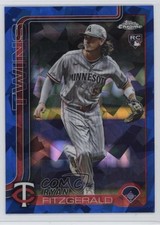 2025 Topps Chrome Update Sapphire Ryan Fitzgerald #USC8 1o3q