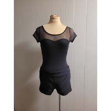 Kona Sol Black Dance Swim Shorts Women's Medium